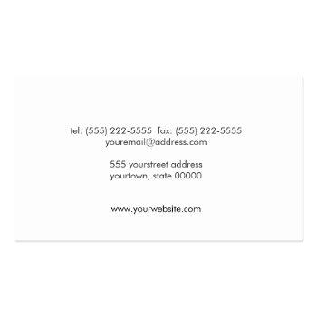 Small Attorney Justice Scale Gray Texture Background Business Card Back View