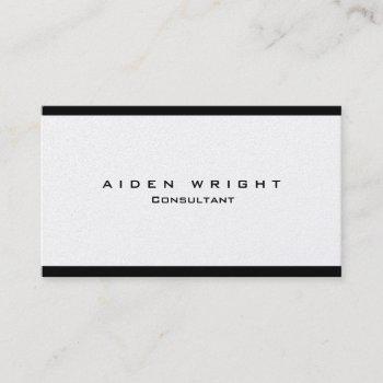 attractive trendy stylish modern minimalist business card
