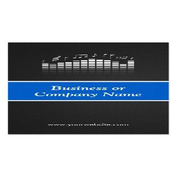 Small Audio Engineer - Premium Creative Innovative Business Card Back View