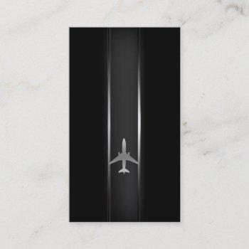 aviation - airplane business card