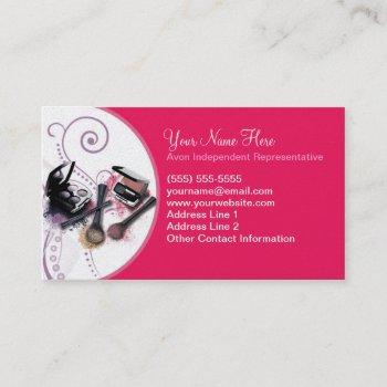 avon business card