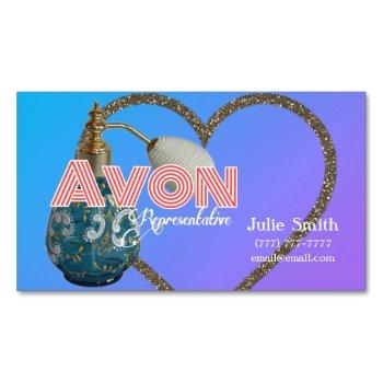 avon business card magnet