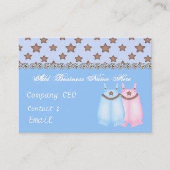 baby chic clothes boutique business card