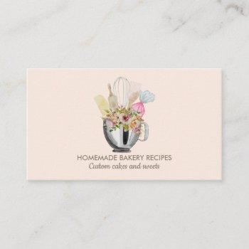 bakery pastry hand tools business card
