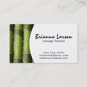 bamboo ii business card