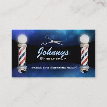 barber shop business cards