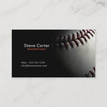 baseball coach or player fitness sport card