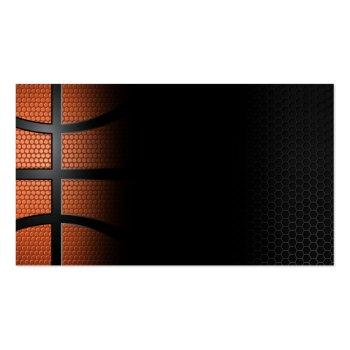 Small Basketball | Athletics Sports Business Card Back View
