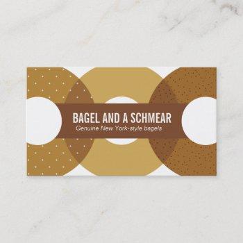 big bagels business card