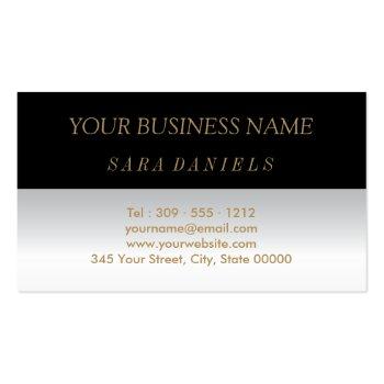 Small Black And White Satin Dusty Rose Lips Business Card Back View