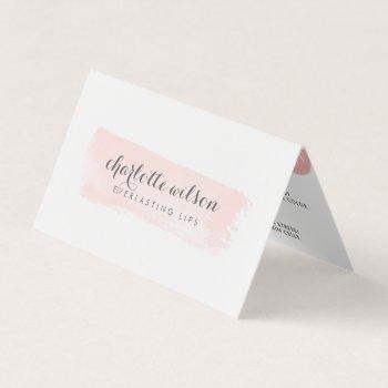 blush & gray lip product distributor tips & tricks business card