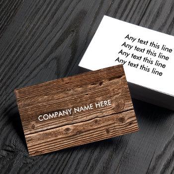 build your own business card