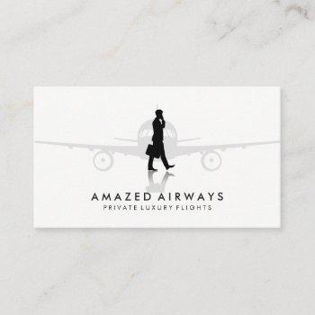 business travel business card