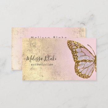 butterfly logo business card