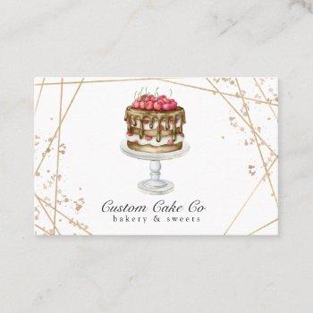 cake / bakery business card