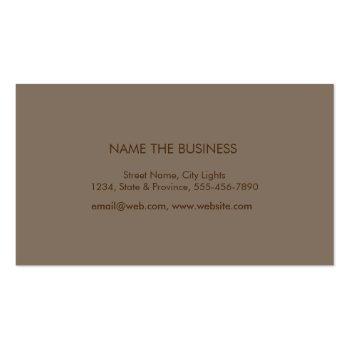 Small Carpenter Tools Woodworking Professional Wood Business Card Back View