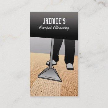 carpet cleaner business cards