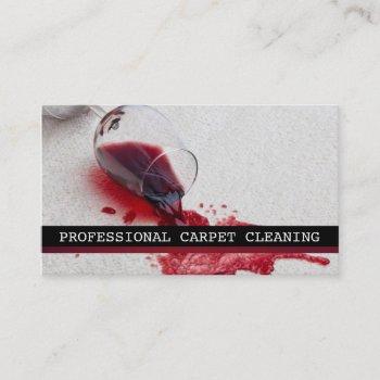 carpet cleaning, flooring, steamers business business card