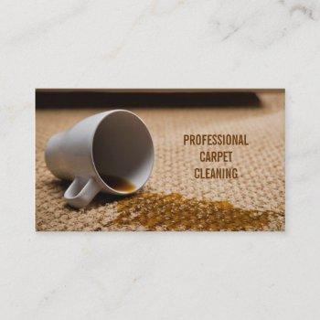 carpet cleaning, flooring, steamers business business card