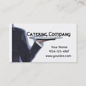 catering company business card