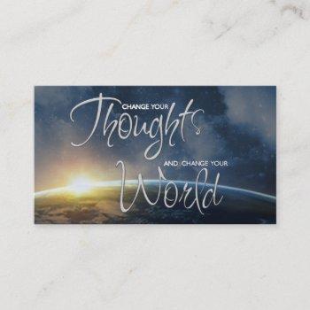 change you're thoughts..empower cards