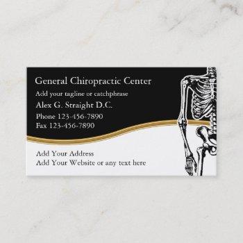 chiropractor business cards