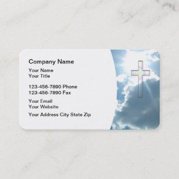 christian business card design