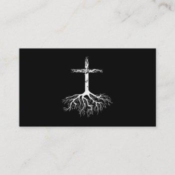 christian root your faith in jesus christ root tre business card