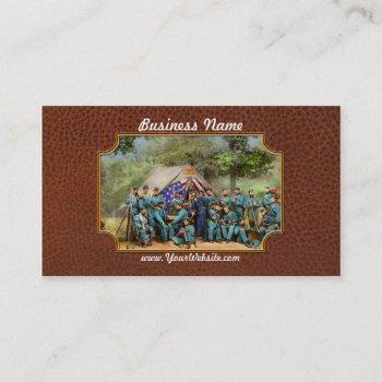 civil war - engineer company 8th ny state 1861 business card