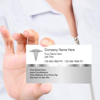 classy medical business cards