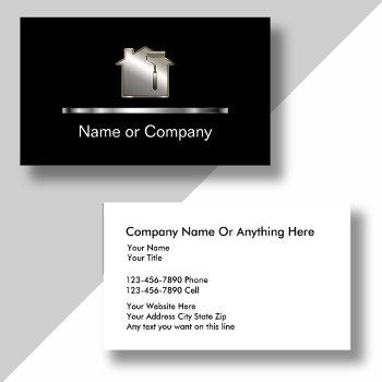 classy painter business cards