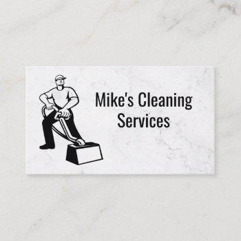 cleaning service | carpets cleaner | steam cleaner business card