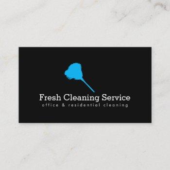 cleaning service, housekeeper iii business card