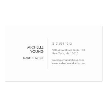 Small Colorful Confetti Bokeh On Gray Modern Ii Business Card Back View