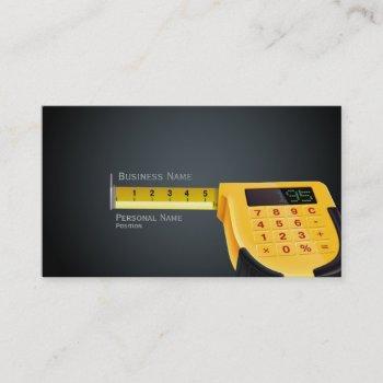 construction building business card