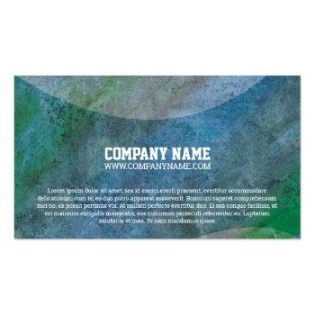 Small Construction Company Business Card (concrete) Back View