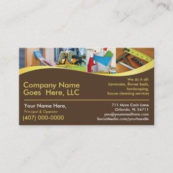 contractor/handy man /do it all / business card