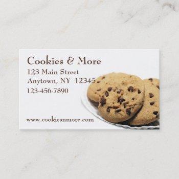 cookies business card