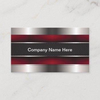 cool metallic unique business cards