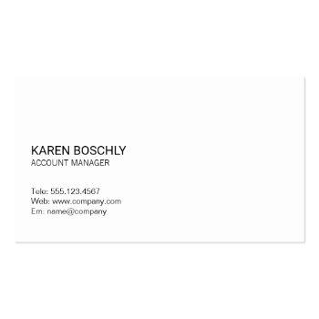 Small Corporate Building Icon Business Card Back View
