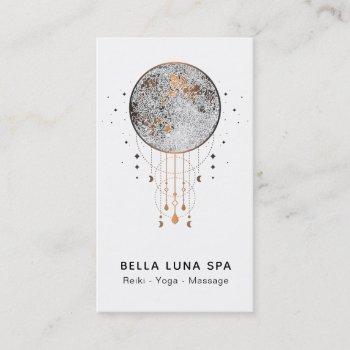 *~* cosmic moon lunar universe shaman business card