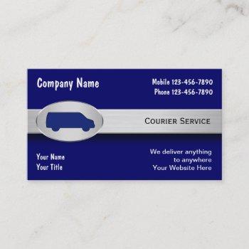 courier business cards