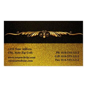 Small Cpa Accountant Certified Public Accountants Business Card Back View