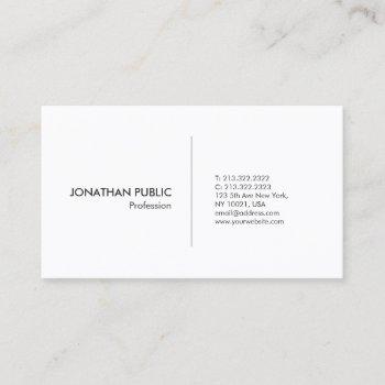 create your own professional modern simple elegant business card