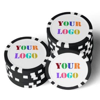 custom company logo business promotion poker chips