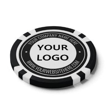 custom company logo text poker chips choose colors