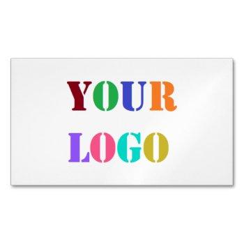 custom company logo your business card magnet