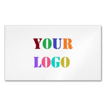 custom logo your promotional business card magnet