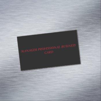 custom magnetic business card