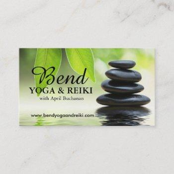 customizable reiki business cards